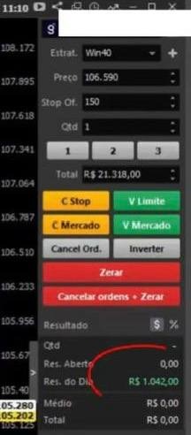 Resultado do aluno 3